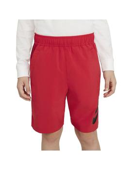 Short Niño Nike Nsw Woven Rojo