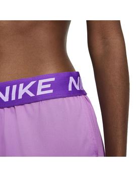 Pantalón corto  Mujer Nike Df Attack Rosa
