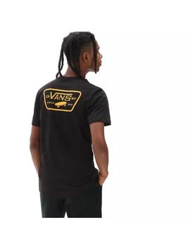 Camiseta Hombre Vans Full Patch Back Negra