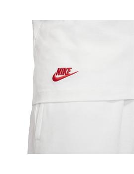 Camiseta Hombre Nike Nsw Club Essentials Blanco
