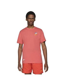 Camiseta Hombre Nike Nsw Club Essential Naranja
