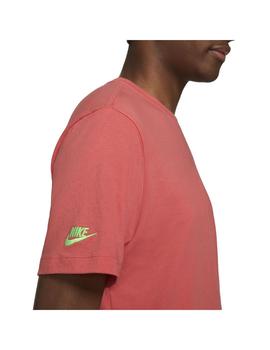 Camiseta Hombre Nike Nsw Club Essential Naranja