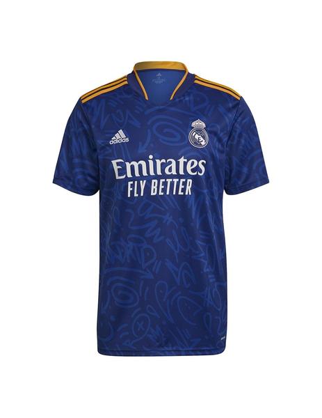 tenedor Desobediencia Vuelo Camiseta adidas Real Madrid 2ºEquipacion 21/22 Azul