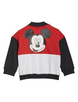 Conjunto Niñ@ adidas Disney Mickey Rojo/Negro/Blan