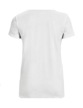 Camiseta Mujer Under Armour Sportstye Blanca