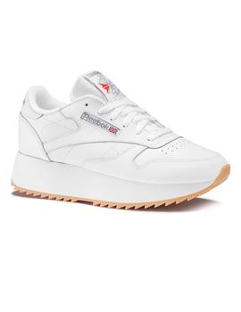 reebok classic leather double mujer