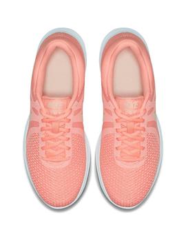 Zapatilla Nike Revolution Salmon Mujer
