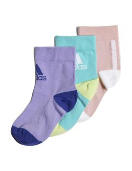 Calcetines Unisex adidas Kids Socks Multicolor