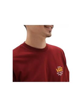Camiseta Hombre Vans Holder ST Classic Roja