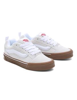 Zapatilla Unisex Vans Knu Skool Crema