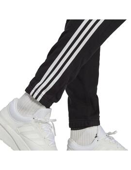 Pantalón Hombre adidas 3 Stripes Negro/Blanco