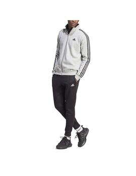 Chándal Hombre adidas 3Stripes Gris/Negro