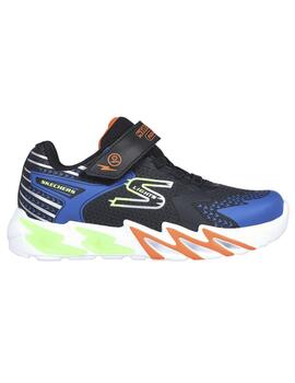 Zapatilla Niño Skechers Flex- Glow Luces Azul