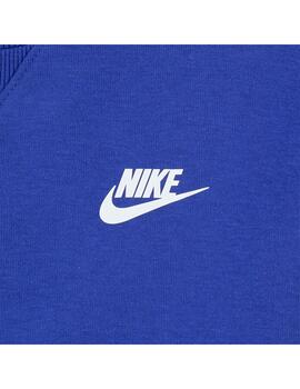 Chandal Baby Nike Fleece Set Azul Royal