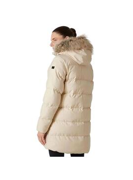 Parka Mujer HH Blossom Puffy Crema