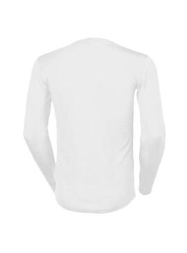 Camiseta Térmica Hombre HH Lifa Stripe Blanca