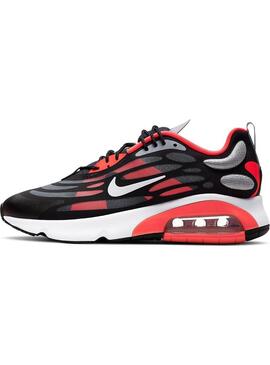 Zapatilla Hombre Nike Air Max Exosense Negro Rojo