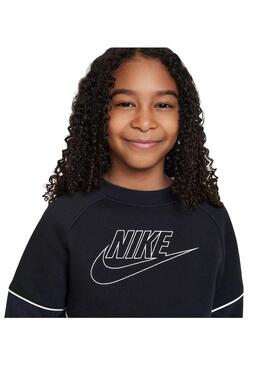 Sudadera Niño Nike Nsw Amplify Negra