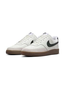 Zapatilla Hombre Nike Court Vision Blanca Suela Ca