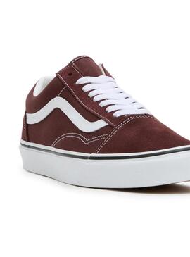 Zapatillas Unisex Vans Color Theory Old Skool Choco Granate