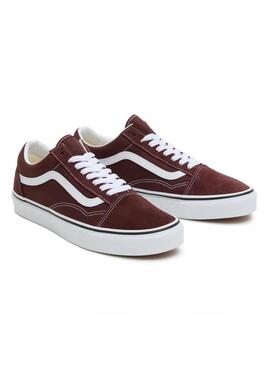 Zapatillas Unisex Vans Color Theory Old Skool Choco Granate