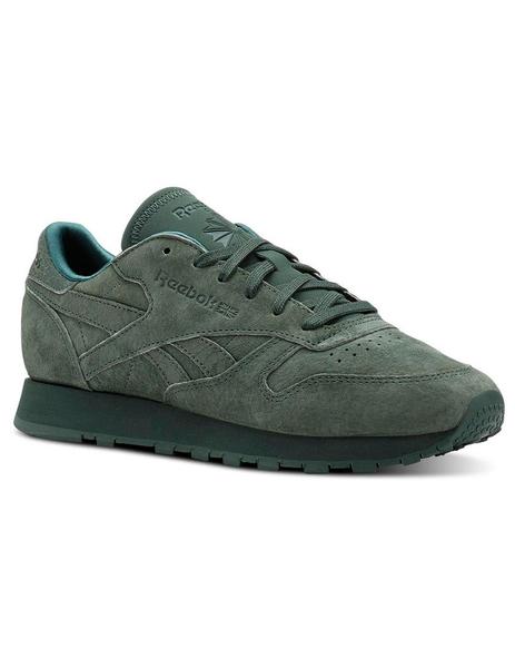 reebok classic leather mujer verdes