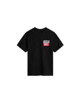 Camiseta Niño/a Vans OG Logo Negra