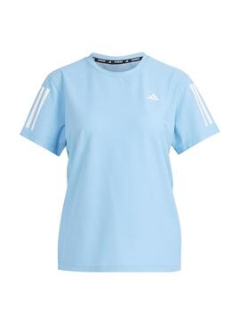 Camiseta Mujer Adidas Otr B Tee Azul