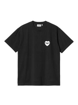 Camiseta Hombre Carhartt WIP Heart Bandana Negra