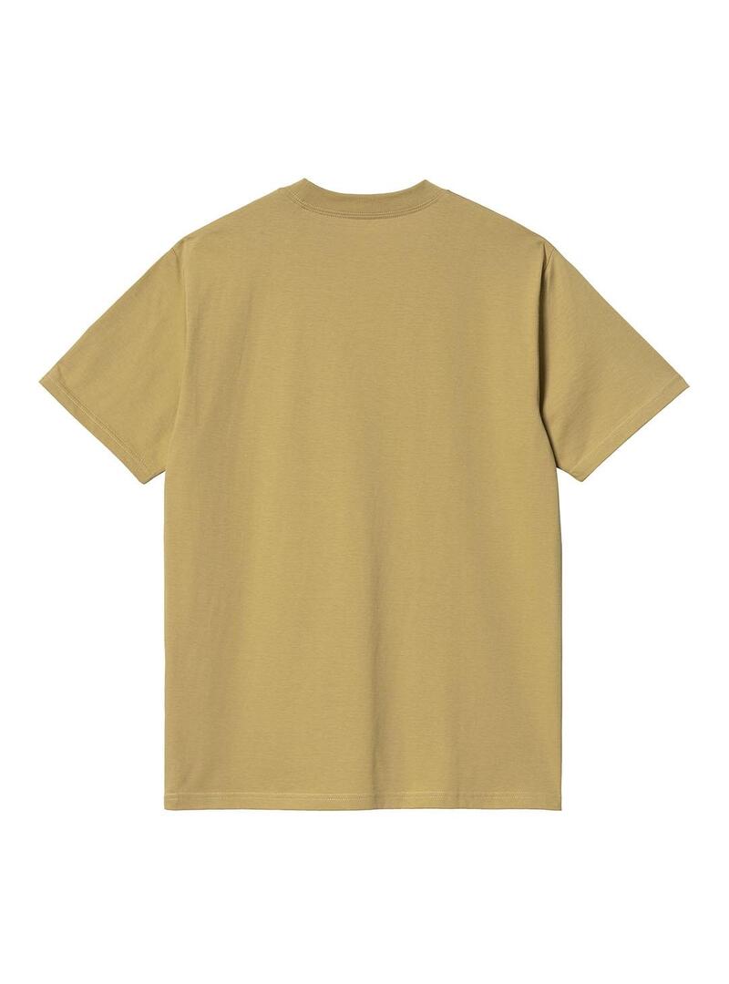 Camiseta Hombre Carhartt WIP Fixed Bugs Marrón
