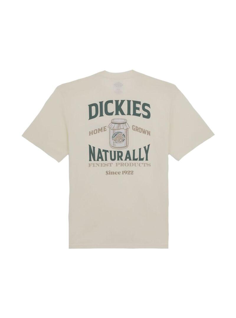 Camiseta Hombre Dickies Elliston Blanca
