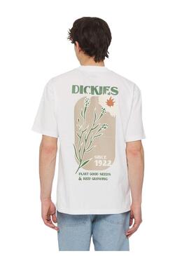 Camiseta Hombre Dickies Herndon Blanca