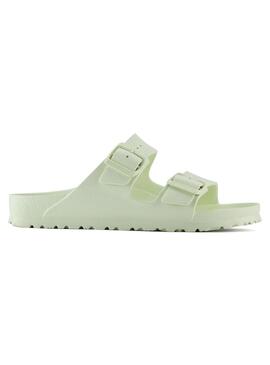 Sandalia Mujer Birkenstock Arizona Eva Verde Fluor