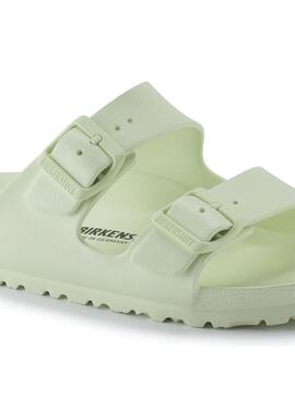 Sandalia Mujer Birkenstock Arizona Eva Verde Fluor