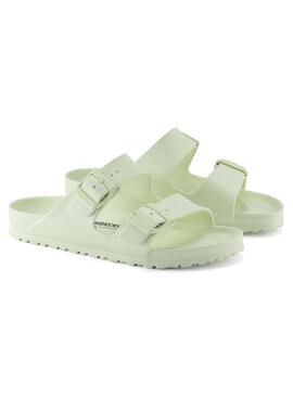 Sandalia Mujer Birkenstock Arizona Eva Verde Fluor