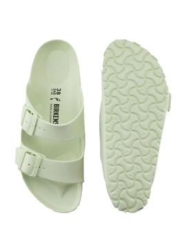 Sandalia Mujer Birkenstock Arizona Eva Verde Fluor