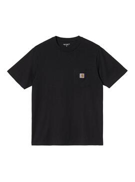 Camiseta Hombre Carhartt WIP Pocket Negra