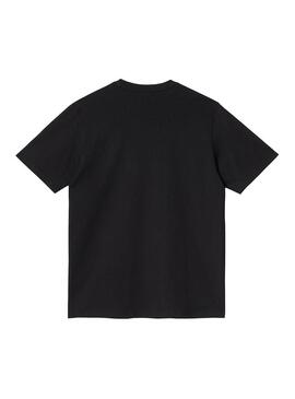 Camiseta Hombre Carhartt WIP Pocket Negra