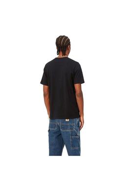 Camiseta Hombre Carhartt WIP Pocket Negra