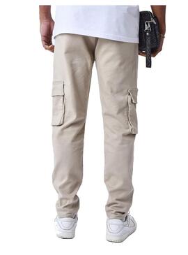  Pantalones Hombre ProjectxParis Jean Beige