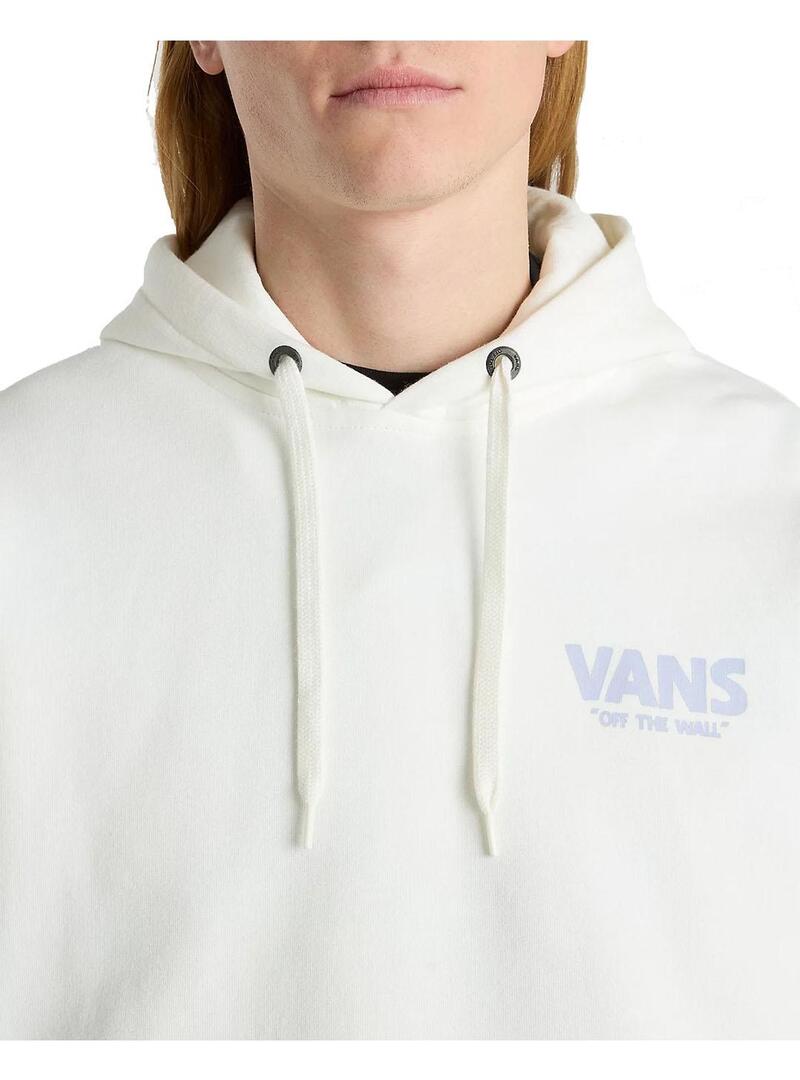 Sudadera fashion vans blanca hombre