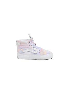 Zapatilla Baby Vans Sk8-hi Zip Fest  Multicolor