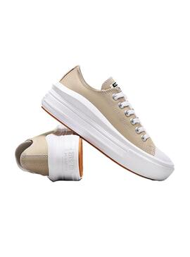 Zapatilla Mujer Converse Move OX Beige