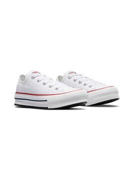 Zapatilla Niño/a Converse Ctas Eva Baja  Blanca