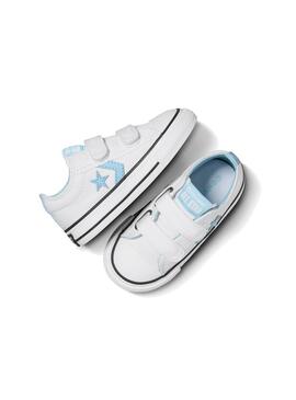 Zapatilla Niño/a Converse Star Player Blanco Azul