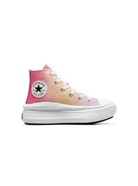 Zapatilla Niña Converse Move Hi Rosa Naranja