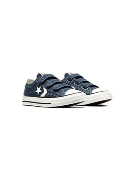 Zapatilla Niño/a Converse Star Player 76 Easy-On Marino