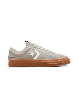 Zapatilla Unisex Converse Star Player 76  Suede Gris