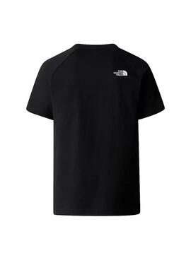 Camiseta Hombre The North Face Raglan Easy Negra