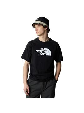 Camiseta Hombre The North Face Raglan Easy Negra